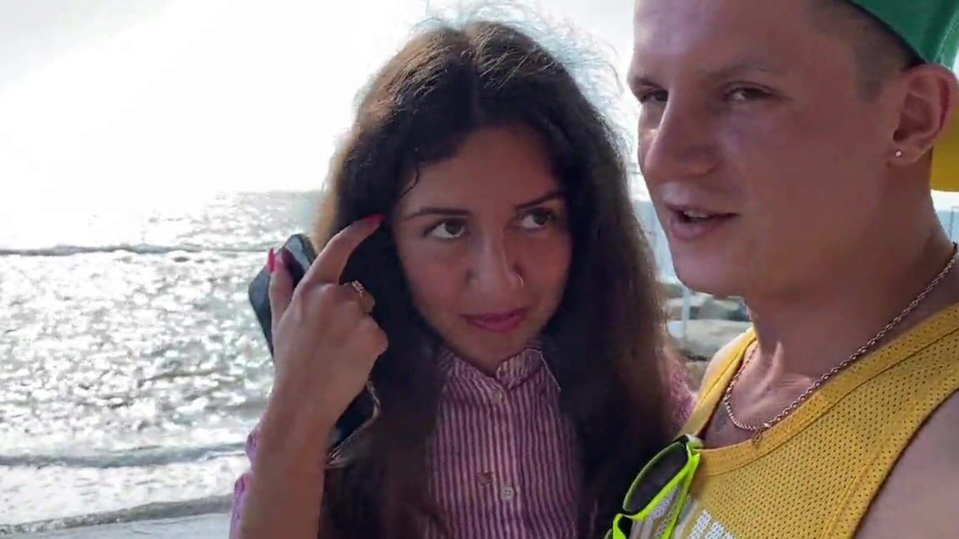 Cuckold fellates schlong of a stranger who bonks his wife